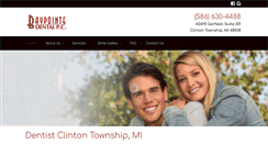 Desktop Screenshot of baypointedental.com